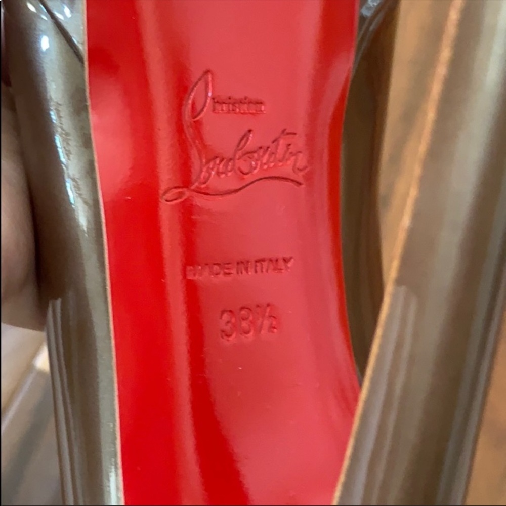 Bronze Louboutin Pumps - Picture 13 of 13